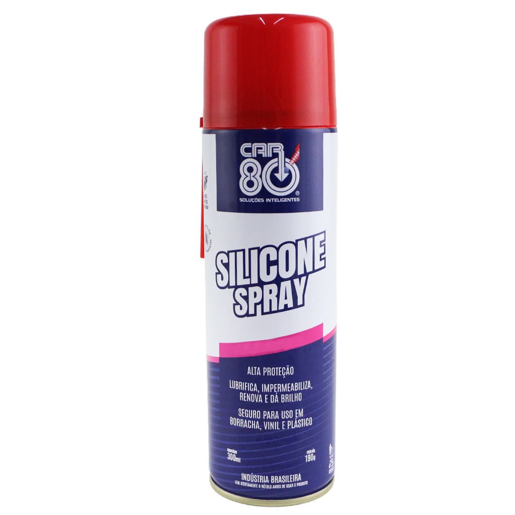 Silicone Spray Para Borrachas De Portas E Canaletas Car 80