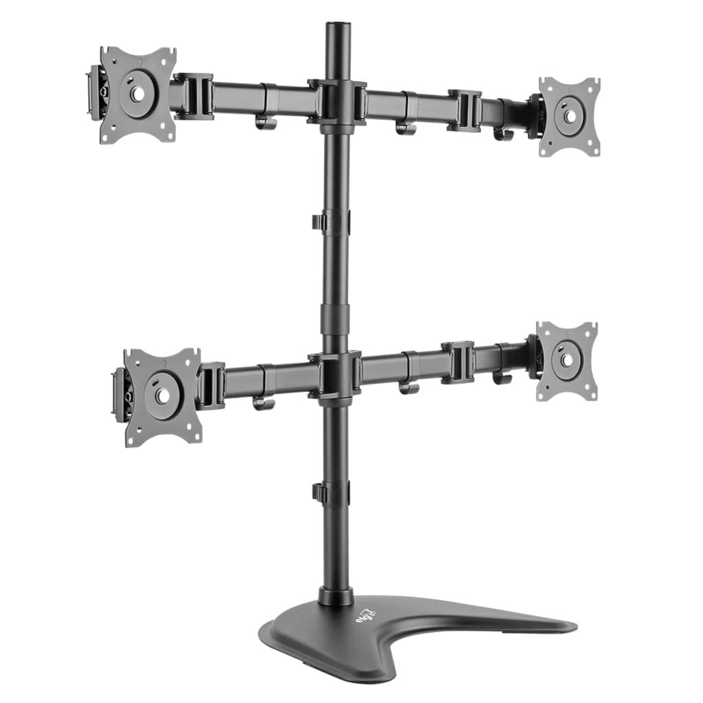 Suporte Para 4 Monitores  Articulado 15" a 27" VESA ELG T160ND4