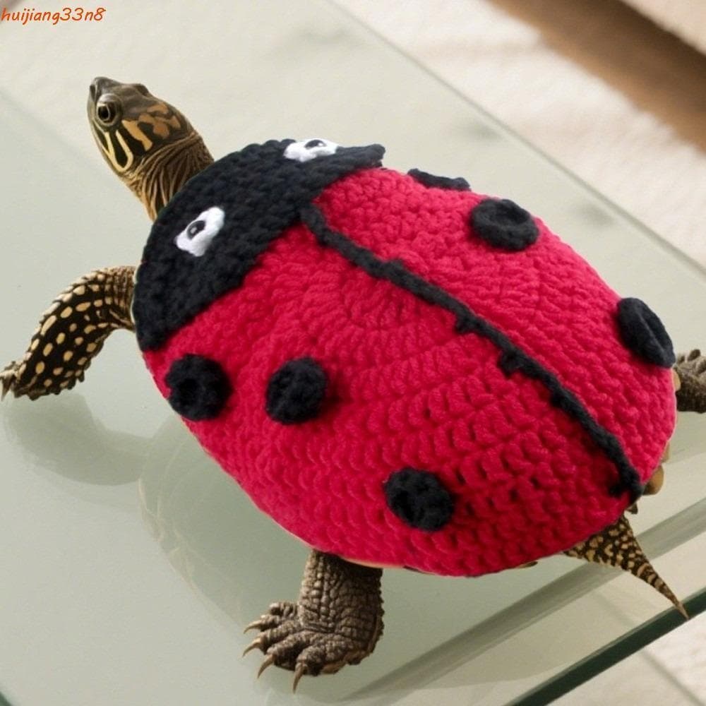 Suéter De Tartaruga HUIJIANG , Roupas De Animal De Estimação De Malha De Sapo , Fantasia Desenho Animado Ajustável Quent