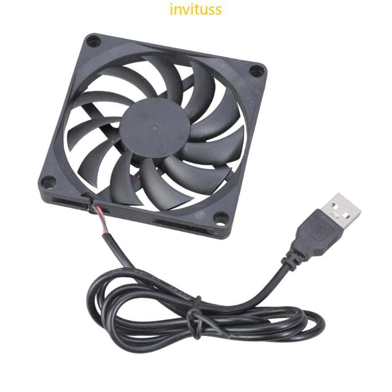 Desempenhos Refrigerando Do Ventilador De Refrigeração De USB Cabo 80MM De Inv 93cm Para A Dissipação De Calor Da CPU PC