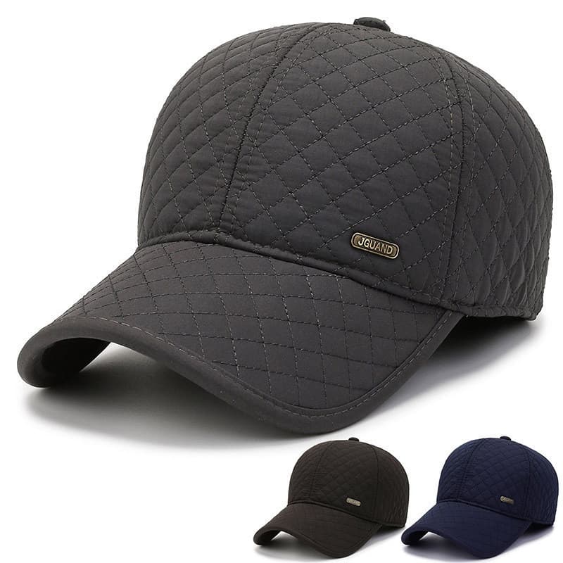 Boné De Beisebol De Inverno À Prova De Vento Para Homens Chapéus Com Aba Orelha Ao Ar Livre Bonés De Caminhoneiro De Pro