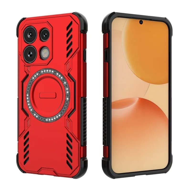 Capa De Telefone ‌ Para OPPO Reno16F/Reno16/Reno16Pro China Edição Casca Dura Magnética Protetora Carregamento Sem Fio D
