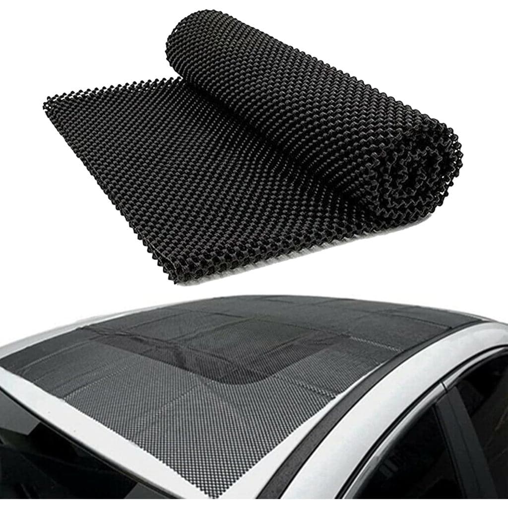 Tapete Antiderrapante para Porta-Malas de Carro, 1,20 m x 1,00 m, Protetor de Teto Flexível e Cortável Multifuncional, T