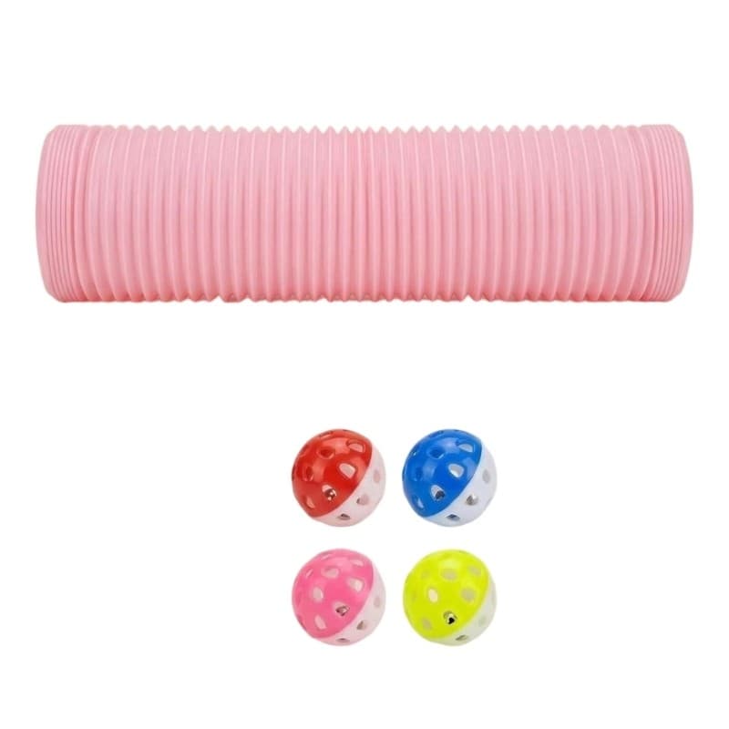 yu Brinquedo De Túnel De Animal Pequeno Para Hamsters , Tubo De Rastreamento De Plástico Flexível Atividades Diárias , P