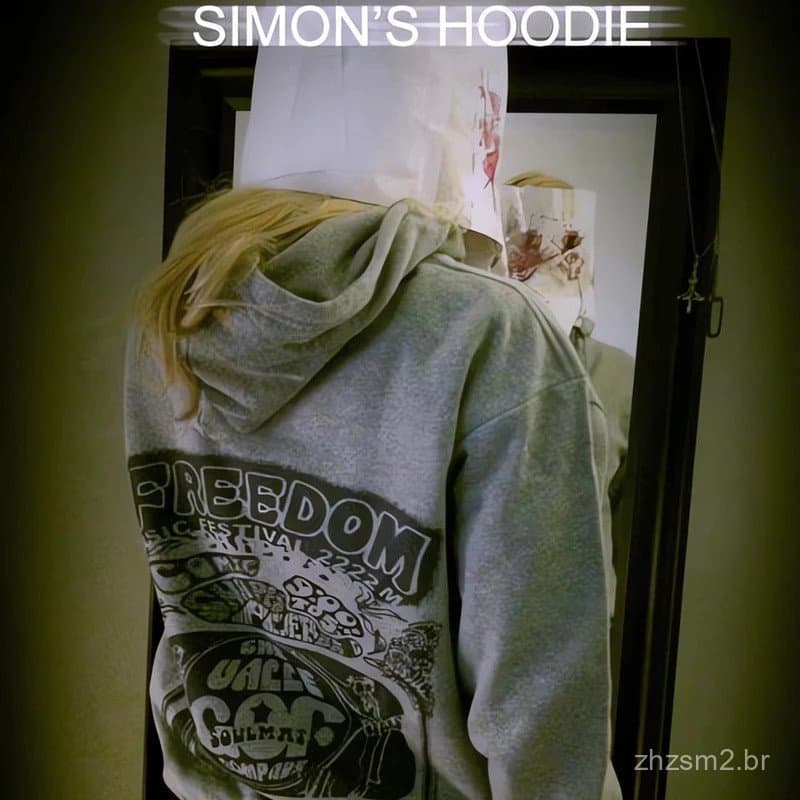 Moletom com Capuz Simon Henriksson Cry of Fear, Moletom Cosplay Simon, Suéter de Inverno, Presente para Casal