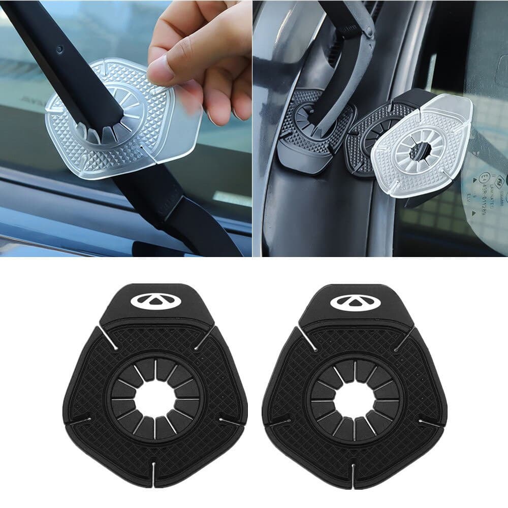 Capa Protetora de Silicone à Prova de Poeira para o Orifício do Limpador de Para-brisa do Carro, para CHERY TIGGO 3 4 5