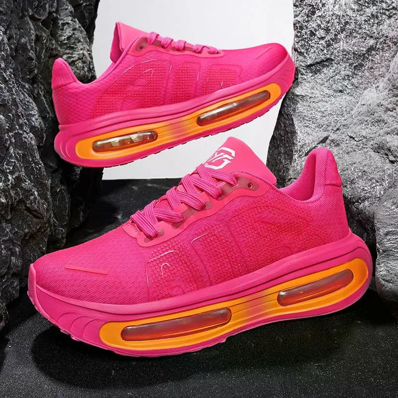 Novo estilo de som de fricção realmente quente absorção de choque tênis de corrida masculino feminino resistente ao desg