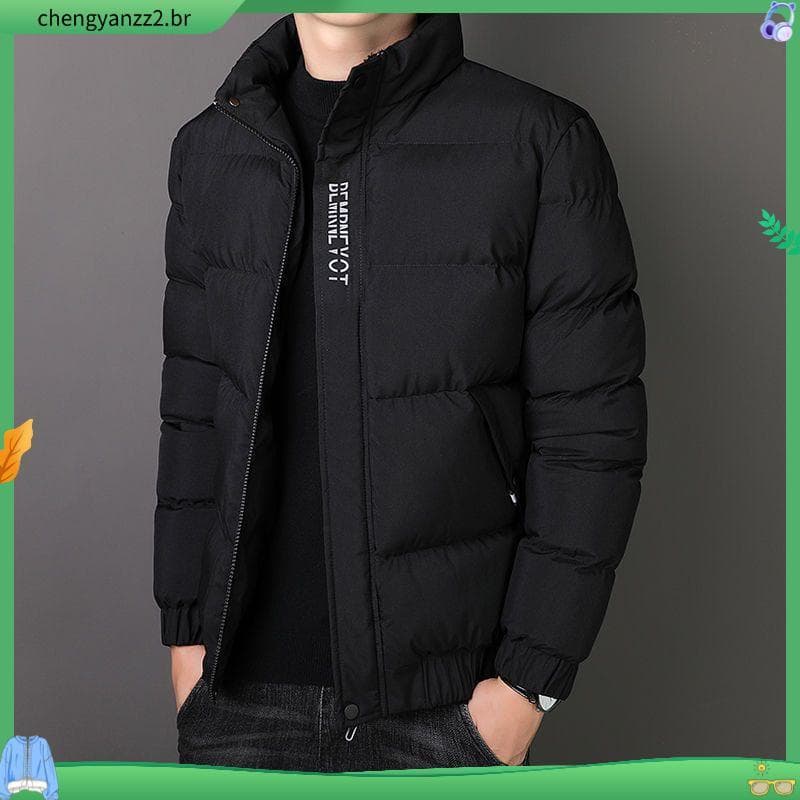 Jaqueta acolchoada de inverno grossa acolchoada jaqueta masculina novo estilo na moda jaqueta Casual juventude jaqueta n