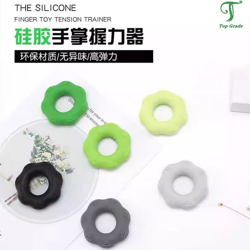 [TG] Silicone Grip Hand Anel de resistência ambiental Bump Massagem Anel Aperto de mão Trabalhador de escritório Aptidão