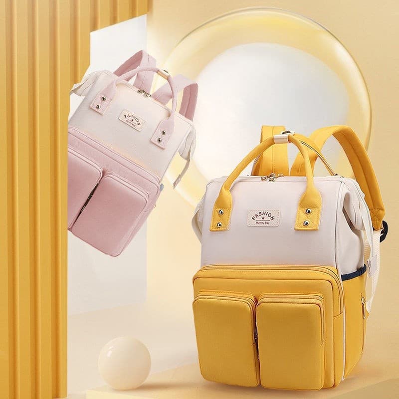 Mochila New Mom-Bolsa De Fraldas Multifuncional De Grande Capacidade Para Cuidados Com O Bebê