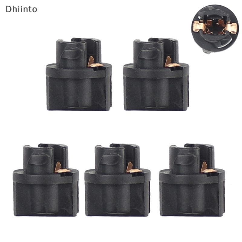 [Dhiint] 5 Pcs Lâmpada De Sinal T5 Led Twist Soet Painel De Instrumentos Cluster Base De Suporte De T5 Lâmpadas De Carro