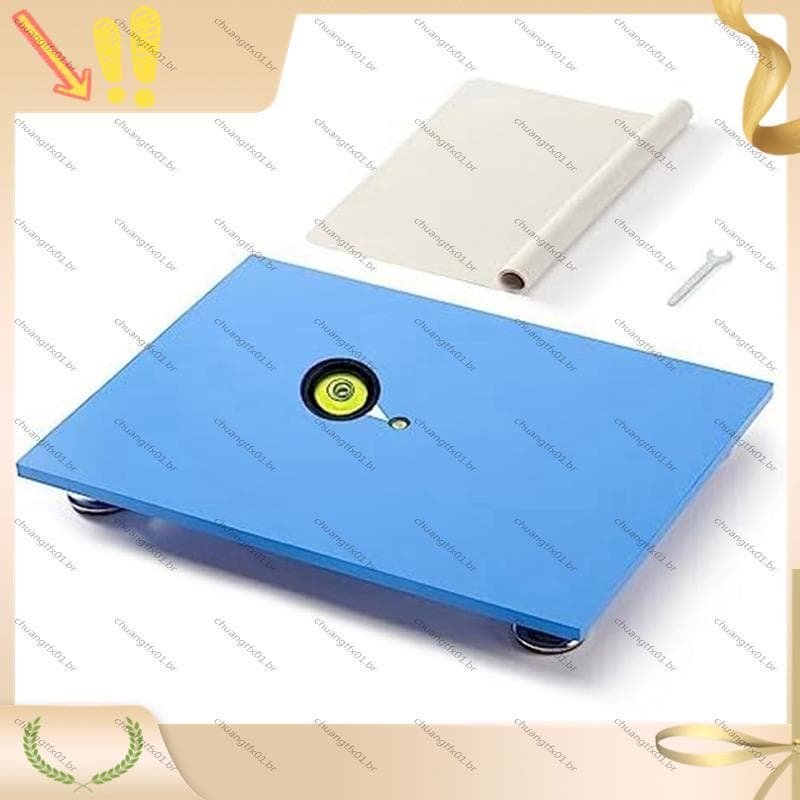 [Promover C] Placa De Nivelamento Para Resina Com Pés De Mesa Autonivelantes E Tapetes De Silicone Artesanato