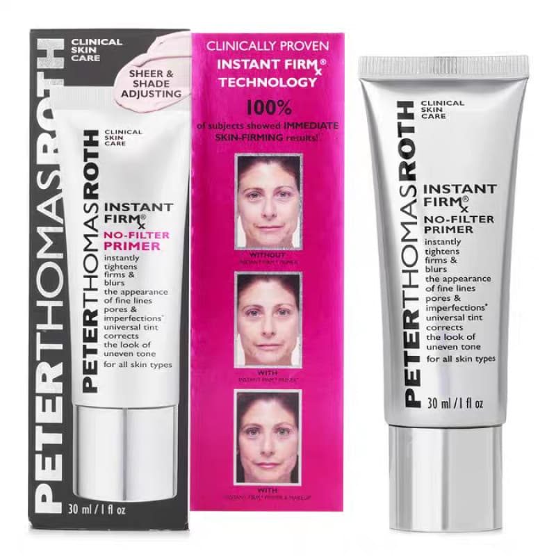 Peter Thomas Roth Loção Pré-Maquiagem Hidratante, Hidratação de Longa Duração, Ilumina a Pele e Disfarça Poros, Para Pel
