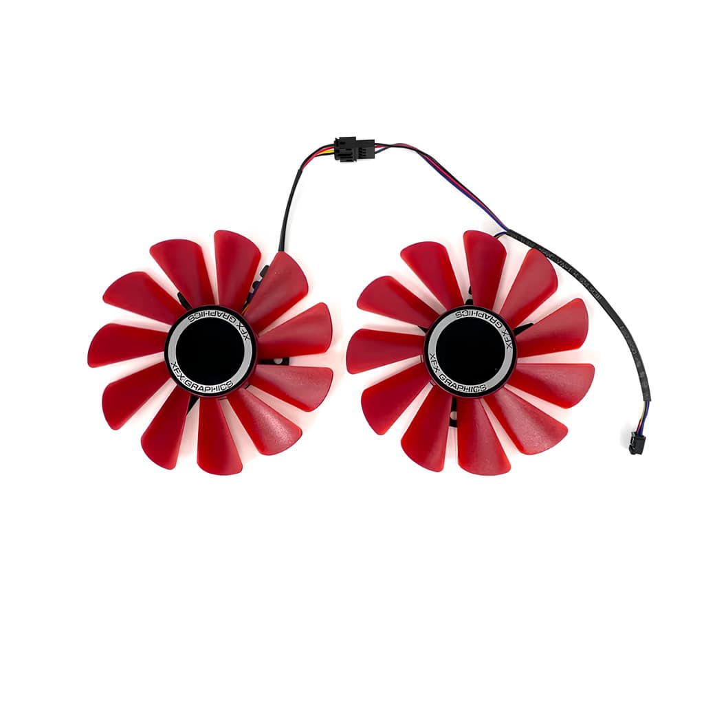 Par Fan Substituição Para 85mm rx 570 rx 580 FDC10U12S9-C ventilador cooler para xfx rx570 rs rx580 rs