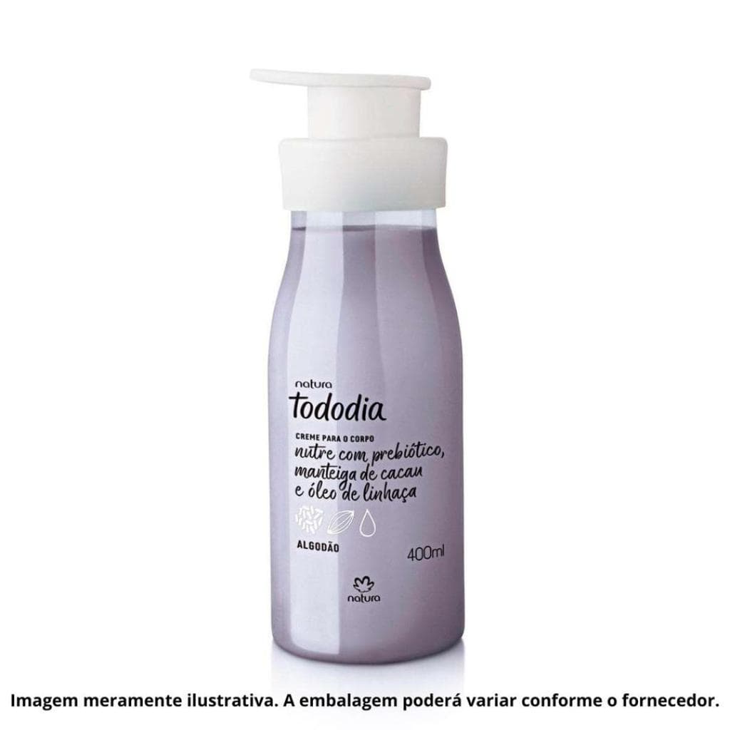 Creme Desodorante Corporal para Uso Diário com Aroma Suave – 400 ml