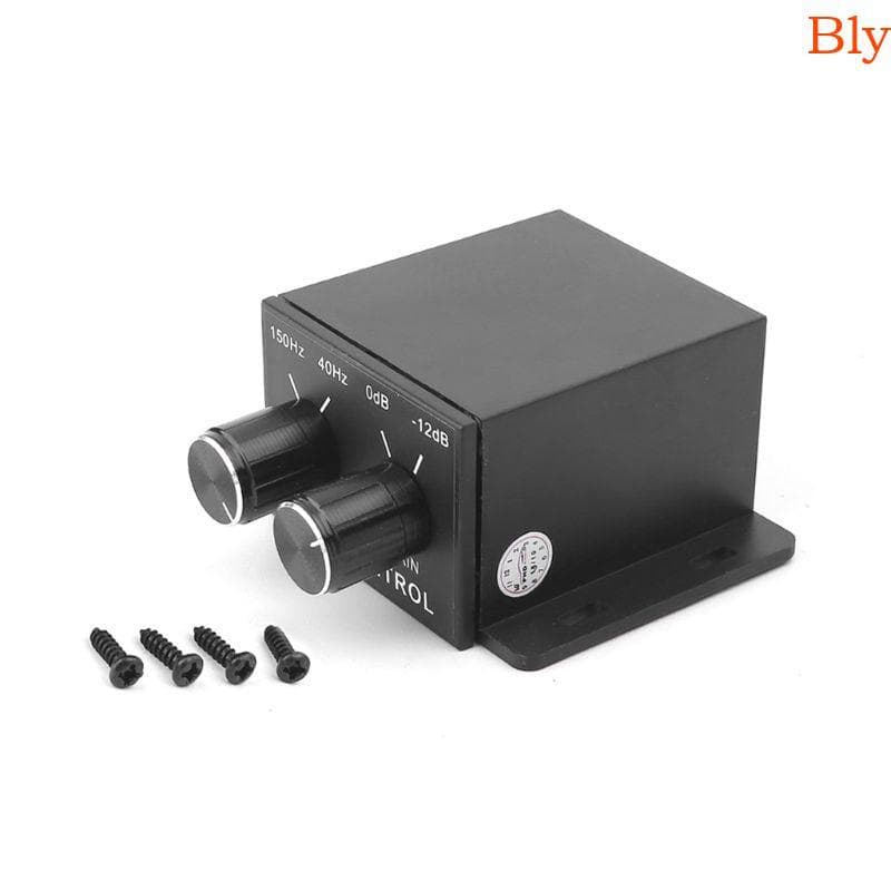 Bly Regulador Carro Amplificador Baixo Subwoofer Estéreo Equalizador Controlador 4