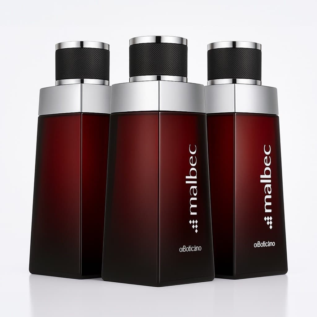 Kit Ate 3 Perfumes Masculinos Mbec Tradicional 100ml Elegância, Sofisticação Luxo Linha Premium EDP