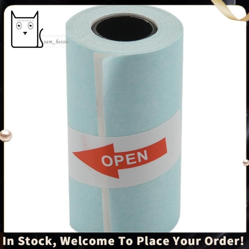 12 Rolos De Papel Térmico Adesivo 57mm x 30mm Impressora Térmica Autoadesiva Para Caixa Registradora Recibo POS