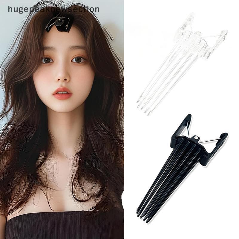 Novo Simples Fofo Hairpin Curling Raízes Alta Natural Grampo De Cabelo Feminino Modelador Estilo Fluffiness Toolb