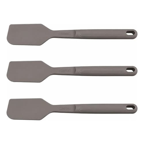 Conjunto 3 Espátulas De Silicone Softta Tramontina Cinza