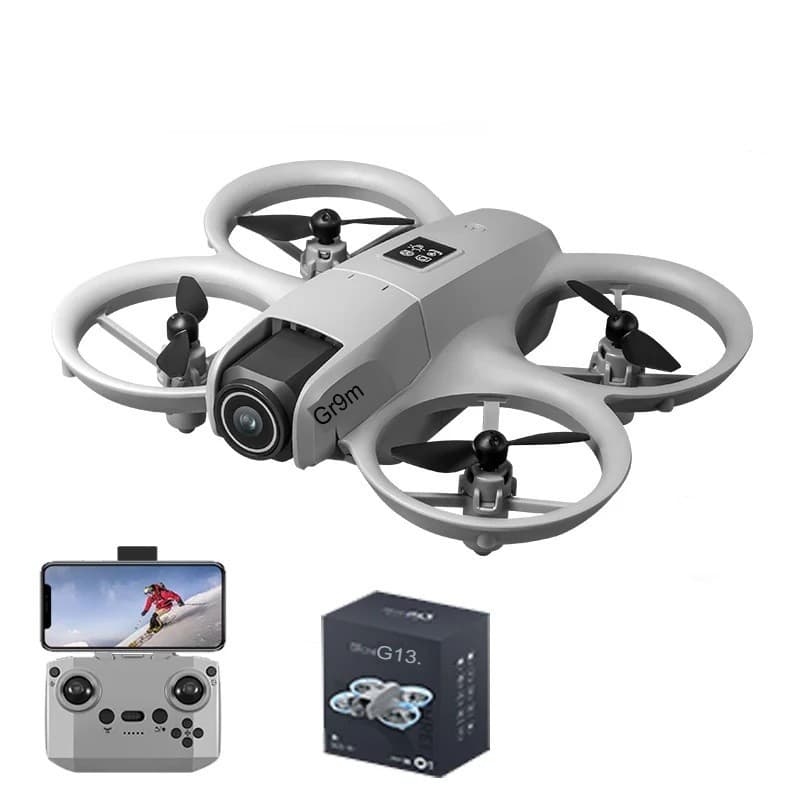 Mini Drone GT3 8K, com Câmera HD Aérea Óptico, Evita Obstáculos 1 Bateria