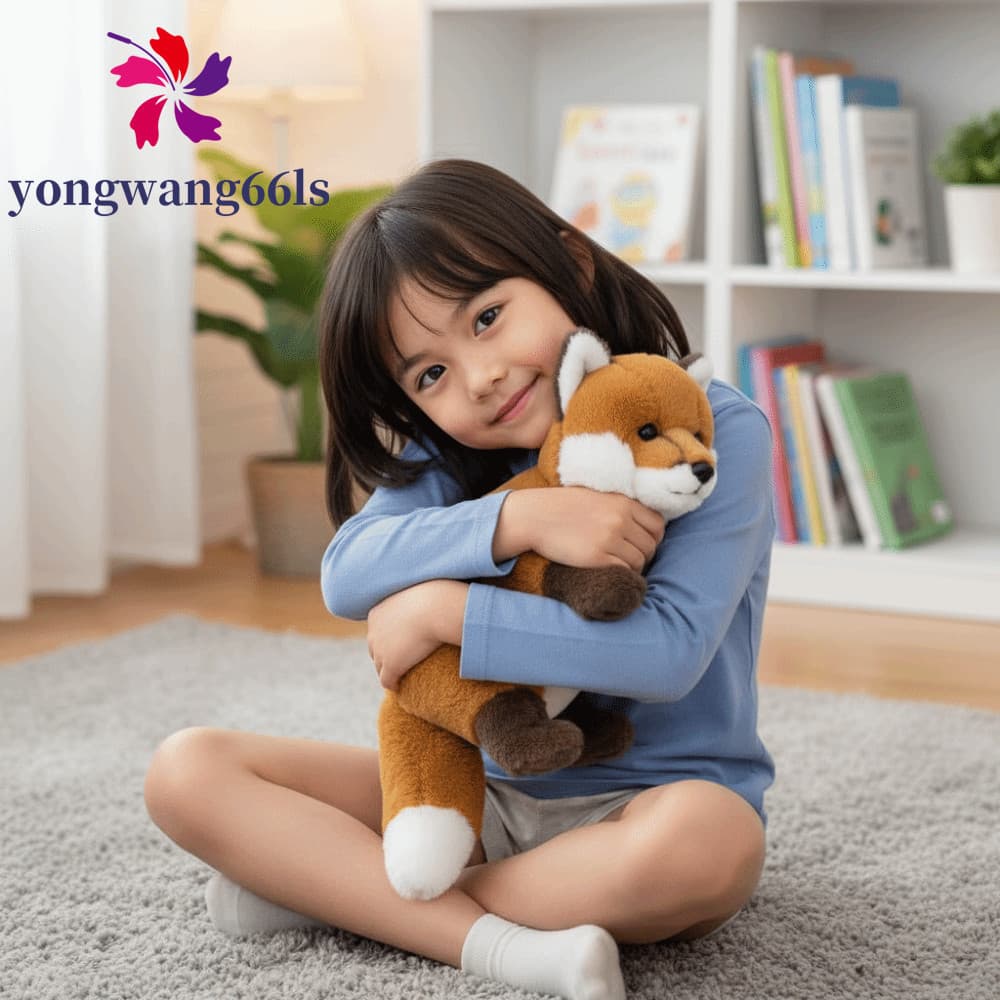 YONGWANG Simulação Plushie , Textura Fofa Material Macio Brinquedo De Pelúcia Deitado , Design Realista Kawaii