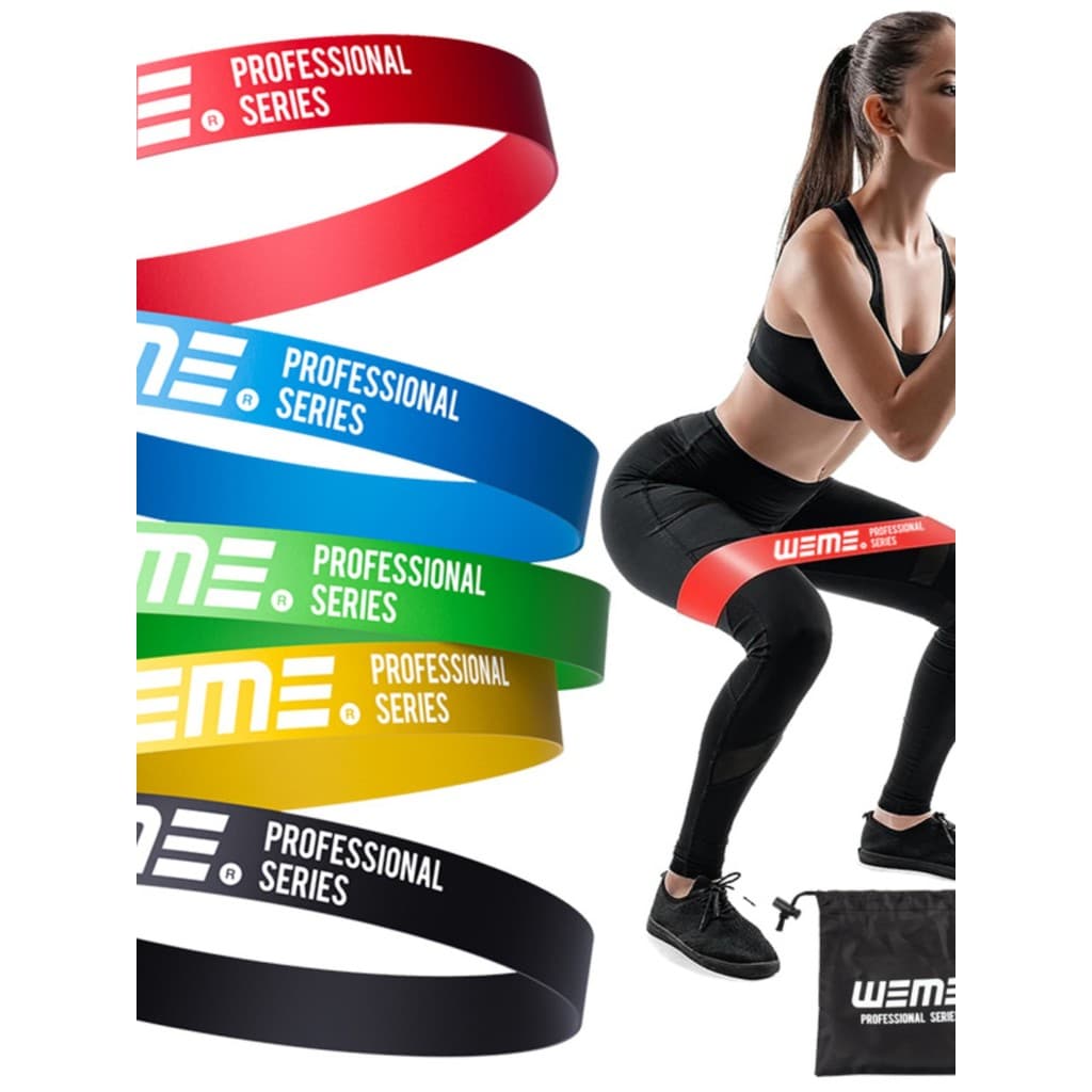 Exercício hip anel elástico resistência anel fino Yoga redução de gordura exercício Fitness anel tensão banda hip ponte