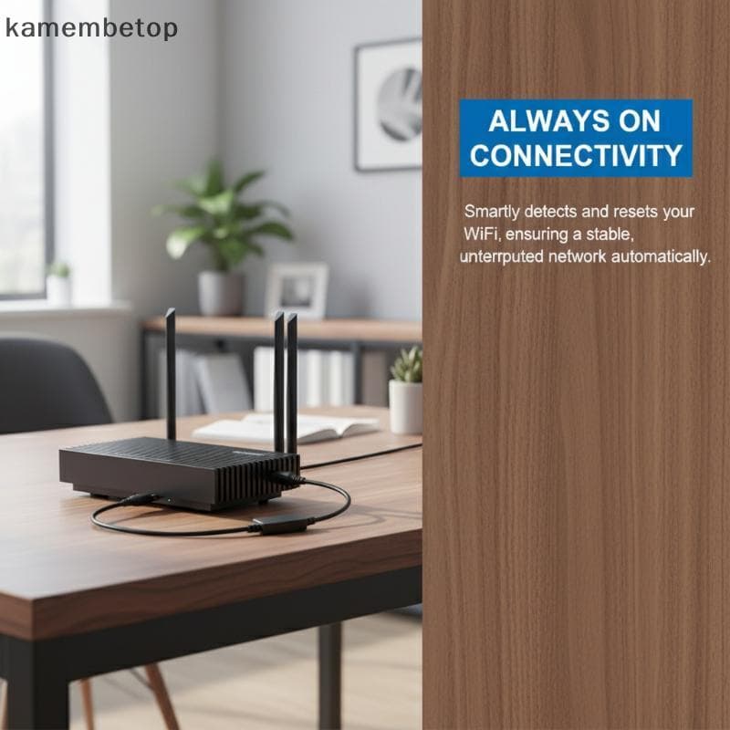 TOP 60CM Roteador WiFi Reinicializador DC 5V 15V 24H Dispositivo De Desligamento De Reinicialização Automática Para Esta