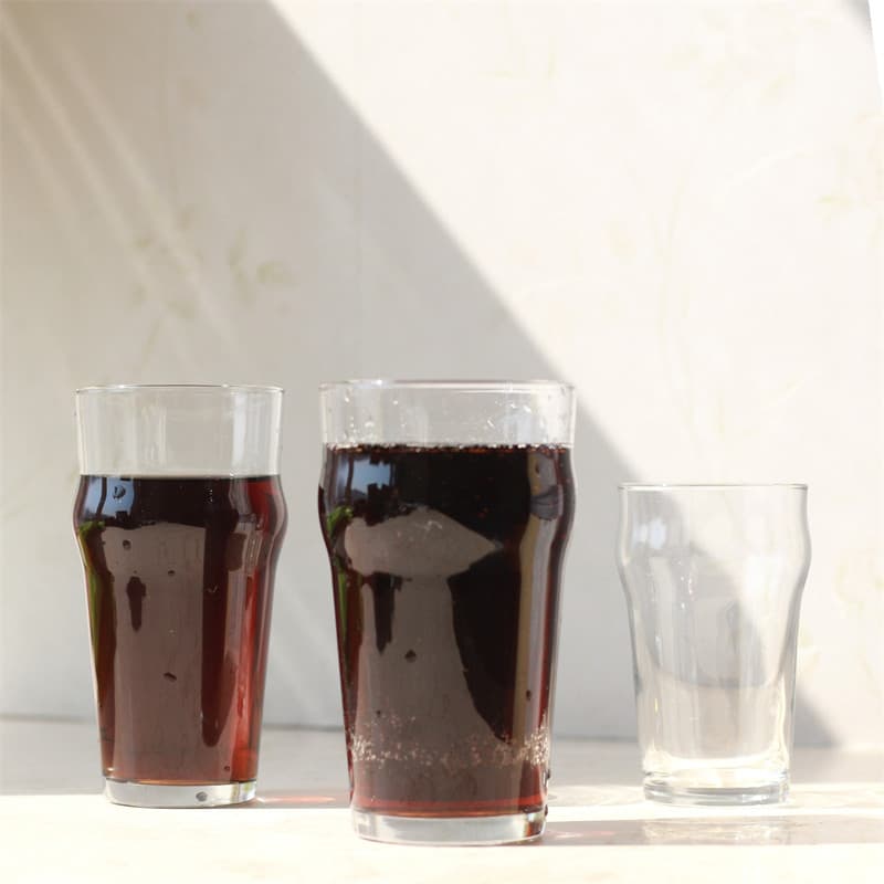 Retro britânico clássico artesanato caneca de cerveja fabricada copo de Pintaple copo de água de vidro sem chumbo engros