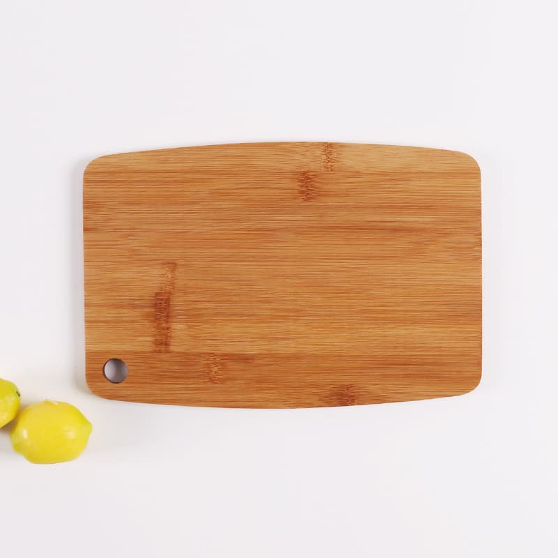 Tábua de corte de frutas de bambu inteira criativa pequena Mini tábua de corte de madeira maciça antibacteriana cozinha