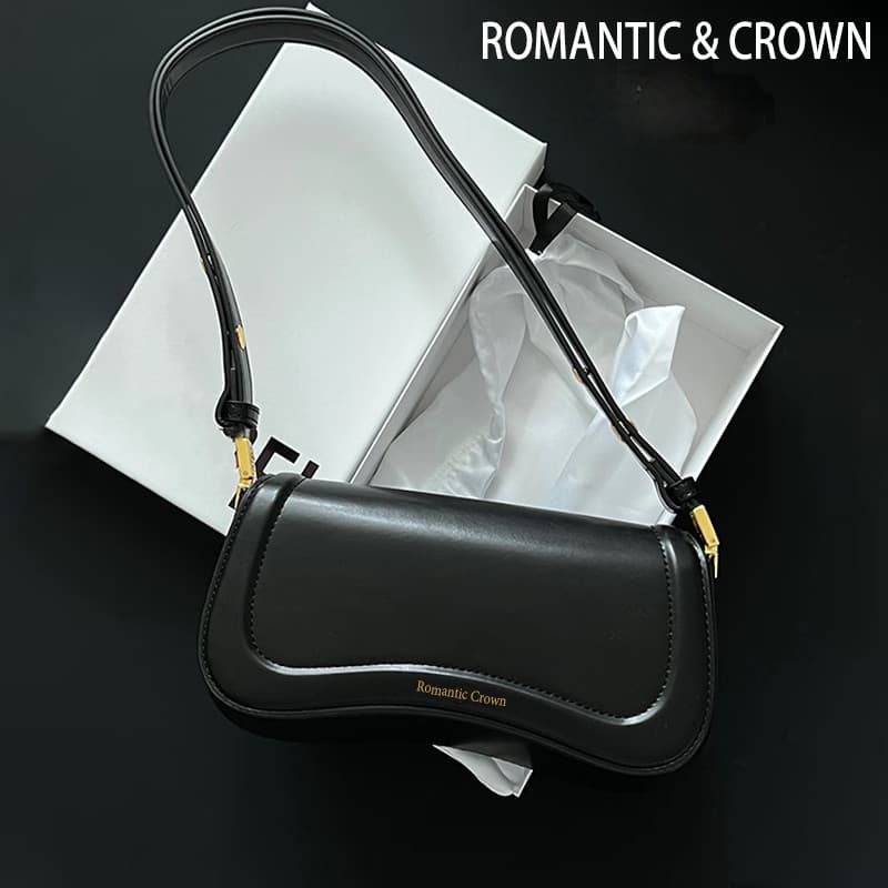 Bolsa de Ombro Pequenas Feminina,Mini Bolsas Sacola Tiracolo Moderna de Couro Impermeável,Shoulder Handbag