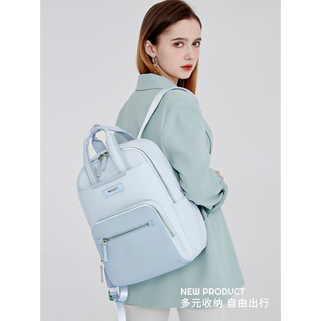 Mochila feminina 2026 novo estilo Commuter 52cm saco de computador grande capacidade estudante universitário saco de esc