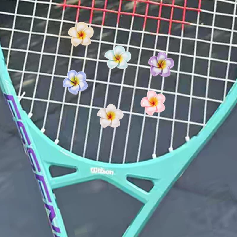 Raquete de tênis amortecedor Animal dos desenhos animados amortecedor acessórios tênis tira longa amortecedor amortecime