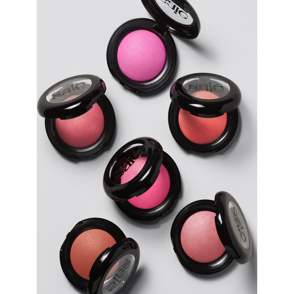 Saie 2025 Novo Estilo Blush SuperSuede Pincel para Blush em Pó Sem Talco