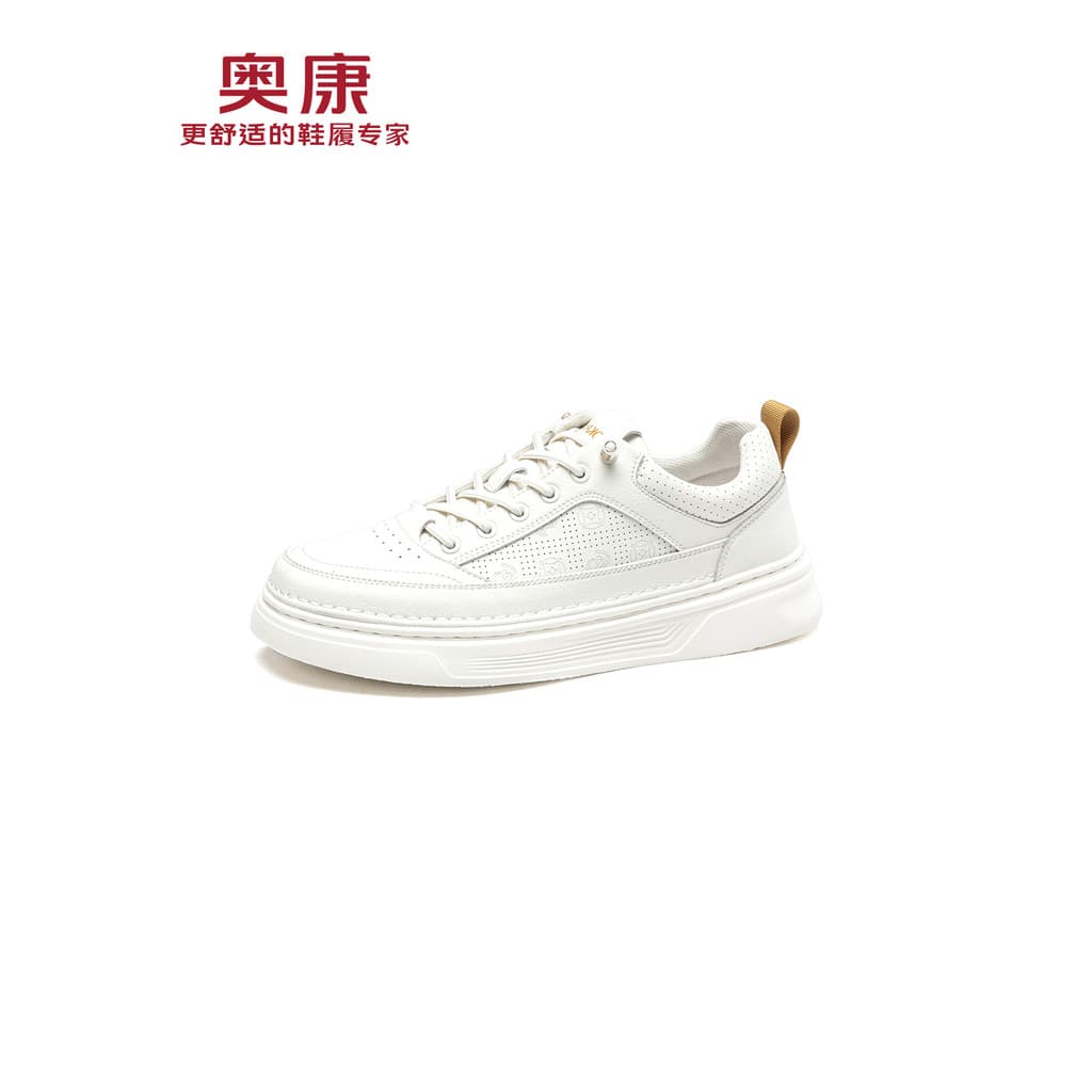 Okcom sapatos brancos masculinos de verão sapatos casuais deslizamento em tênis respirável sapatos masculinos tênis de s