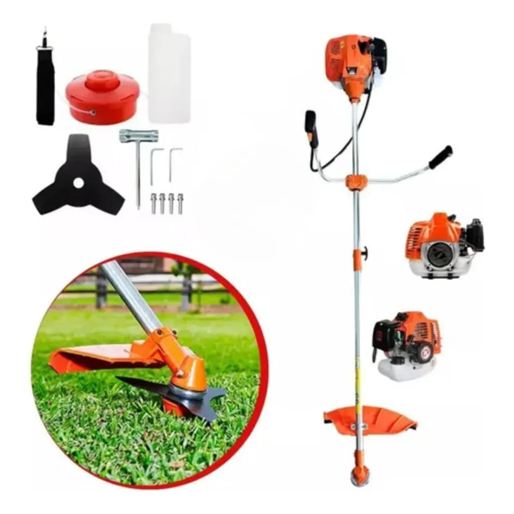 Roçadeira Aparador De Grama Desbrozadora 83cc 3.5hp  Alta POTENCIA KASAC