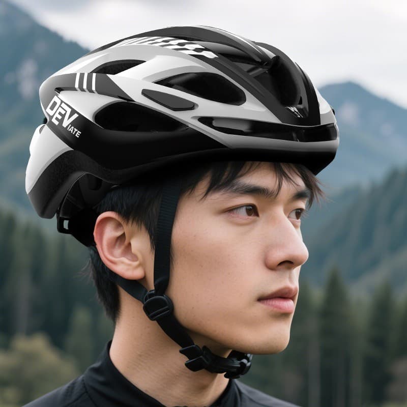 Deviate Mountain bike respirável leve capacete de equitação de bicicleta capacete de uma peça capacete de bicicleta de e