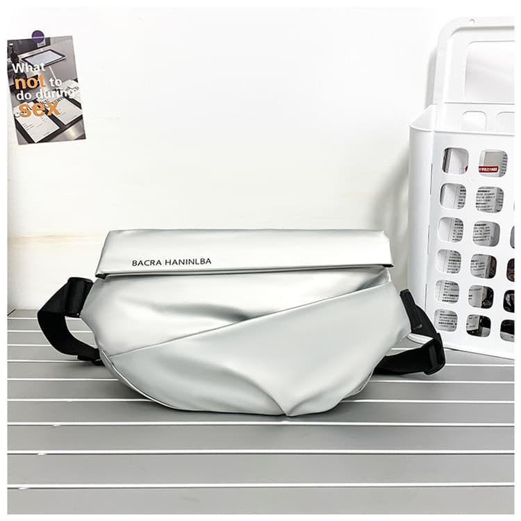 Fivela magnética saco de peito da motocicleta grande capacidade saco do mensageiro Casual ciclismo esportes feminino Com