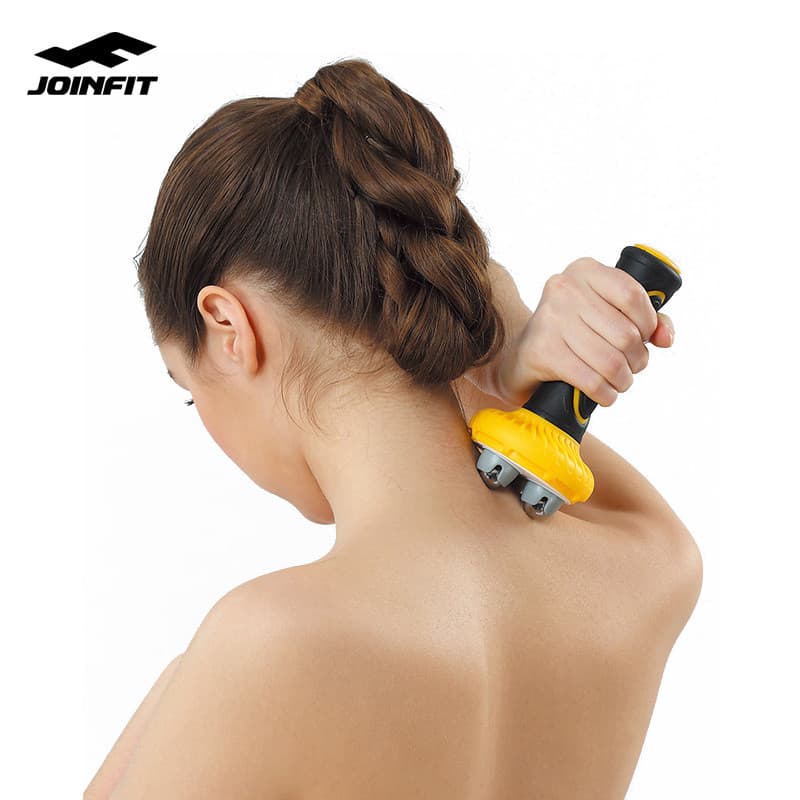 Joinfit massageador muscular portátil relaxar fáscia vara rolo de Fitness massageador de bola de 360 graus