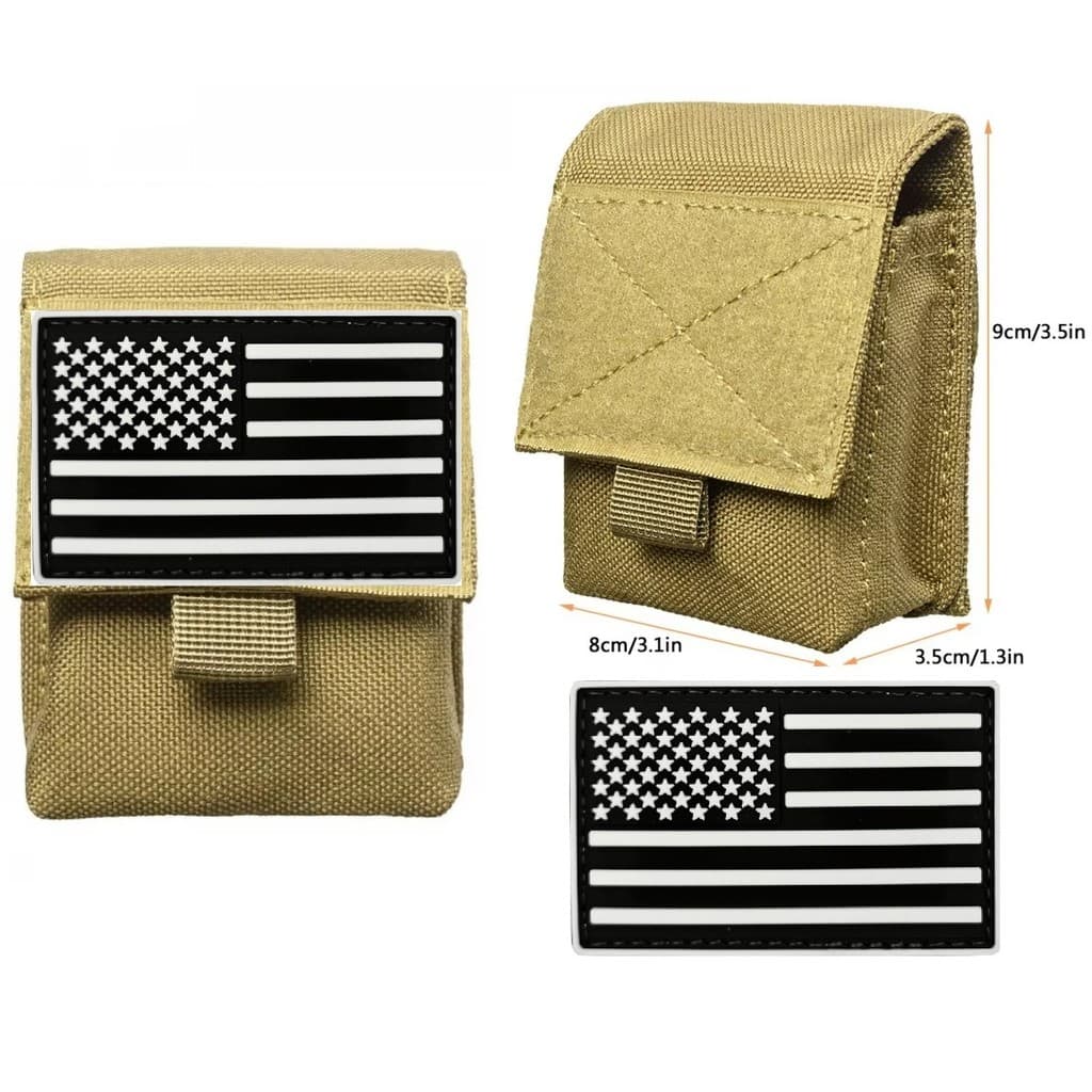 Mini Bolsa De Ferramentas Molle EDC/Cigarro Cintura/Acessórios E Pequenas Armazenamento De Engrenagens , Com Remendo Dec