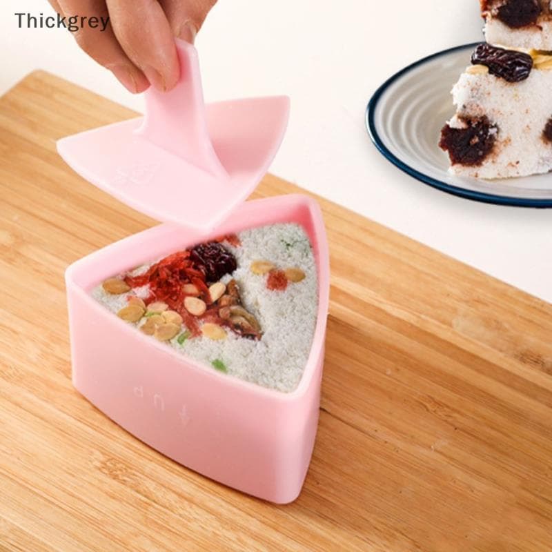 thickgrey Sushi Mold Onigiri Bola De Arroz Prensa De Alimentos Triangular Maker Kit BR