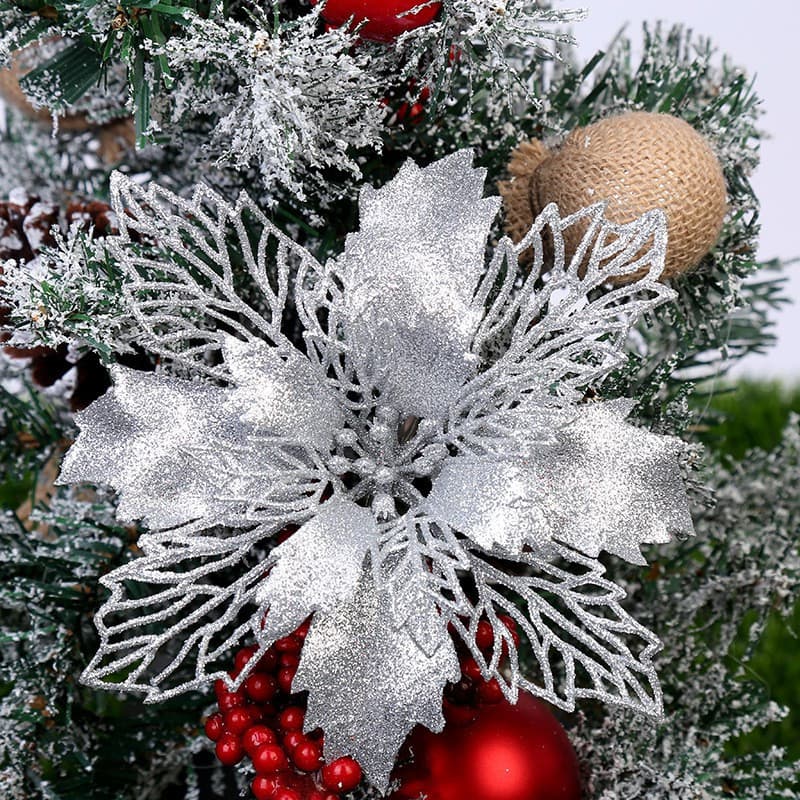 10 Unidades/Pacote Decoração De Árvore De Natal Guirlanda Feriado De Ano Novo