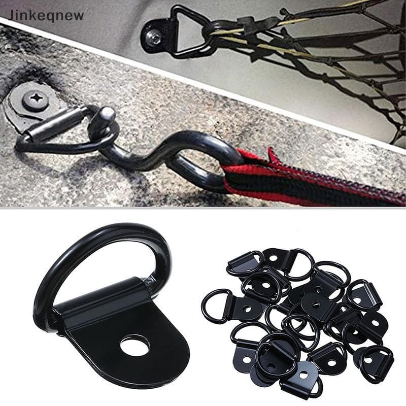 JNBR 10 Peças De Anel D De Aço Inoxidável Com Âncoras De Amarração Para Reboques E Barcos JIN
