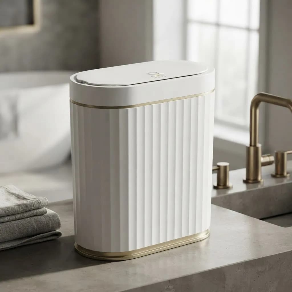 Lixeira Inteligente Sensor 7 Litros Luxo Automática Slim
