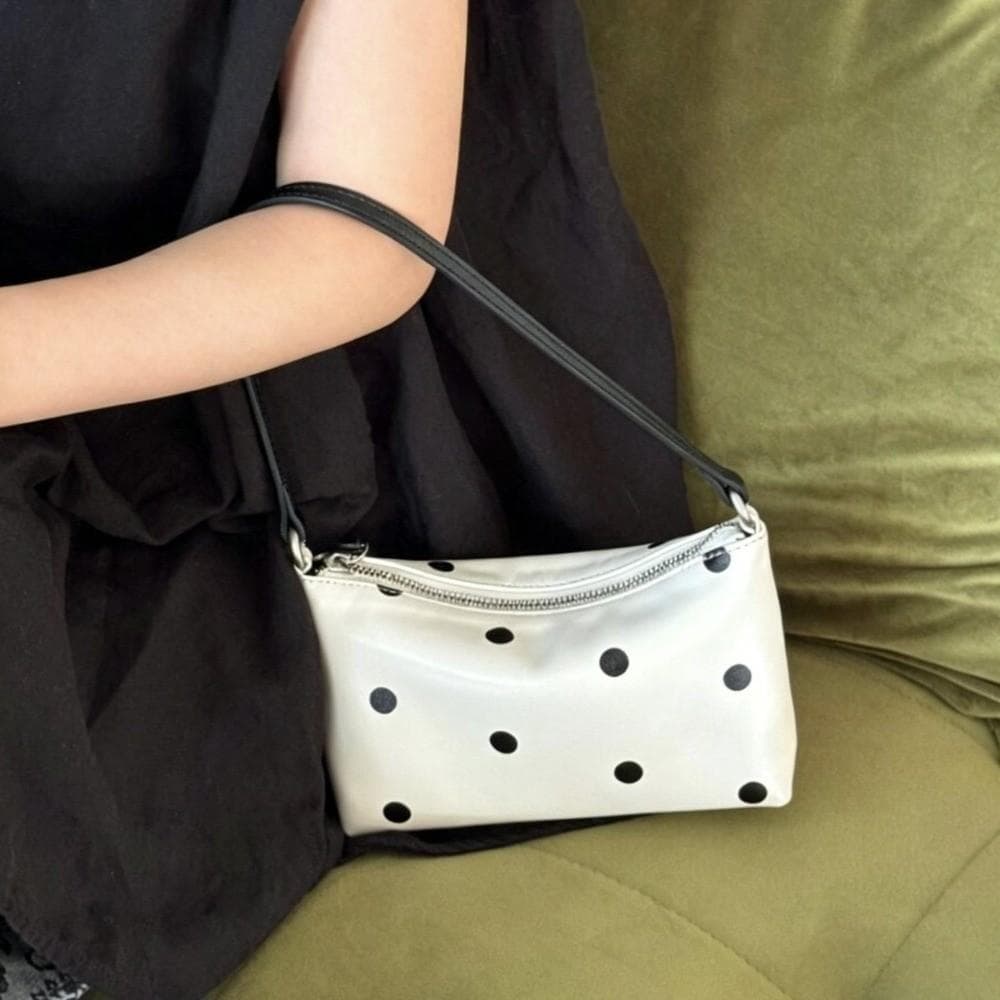 Bolsa De Ombro , Leve Nas Axilas De Bolinhas , Curta Simples Feminina