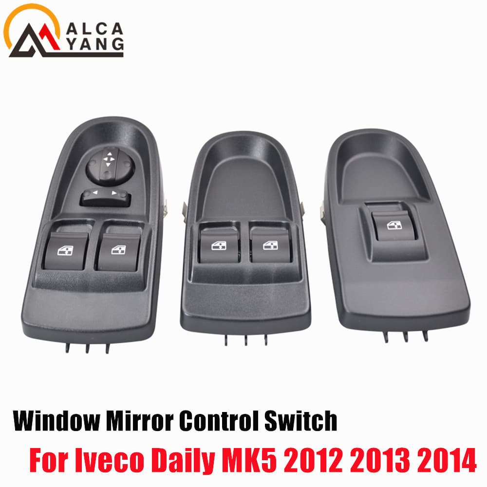 Botão De Controle Do Interruptor Da Janela Elétrica 5801484207 5801484223 Para Iveco Daily MK5 2012 2013 2014 Estilo De