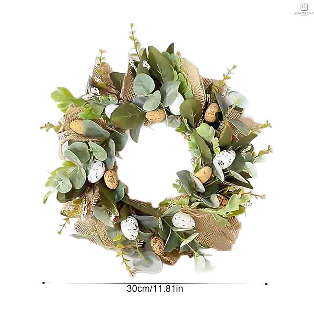 Grinalda Artificial Ecológica-Design Realista Para Decoração De Festa De Casamento De Natal