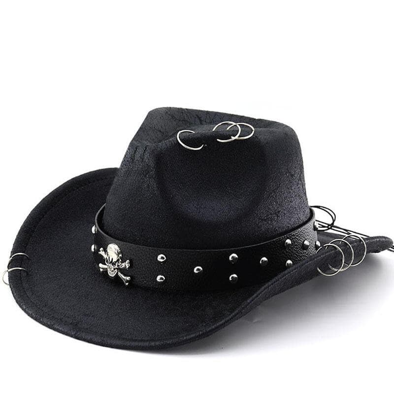 Chapéu De Cowboy Ocidental Vintage De Couro Sintético 2025 Para Homens Cavalheiro Jazz Chapéus Panamá Cowgirl Sombrero H