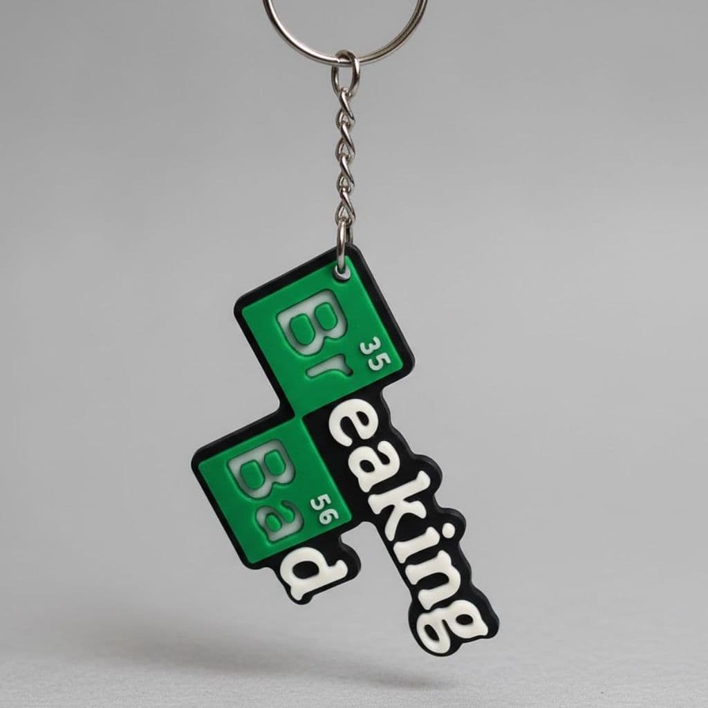 Chaveiro Breaking Bad Geek Colecionável Detalhado Séries
