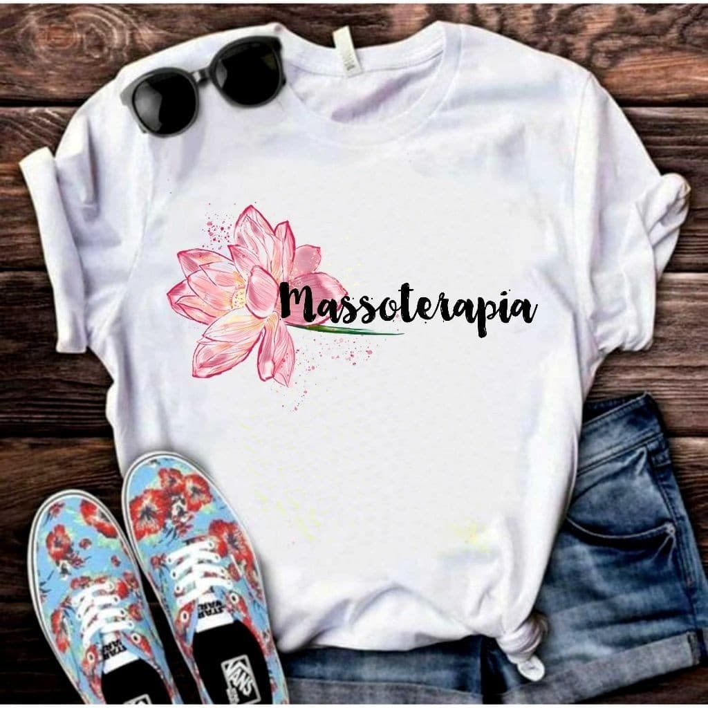 Camisa Camiseta T-Shirt Blusa Massoterapia Massoterapeuta Massagem Terapia Corporal Y4 R DR